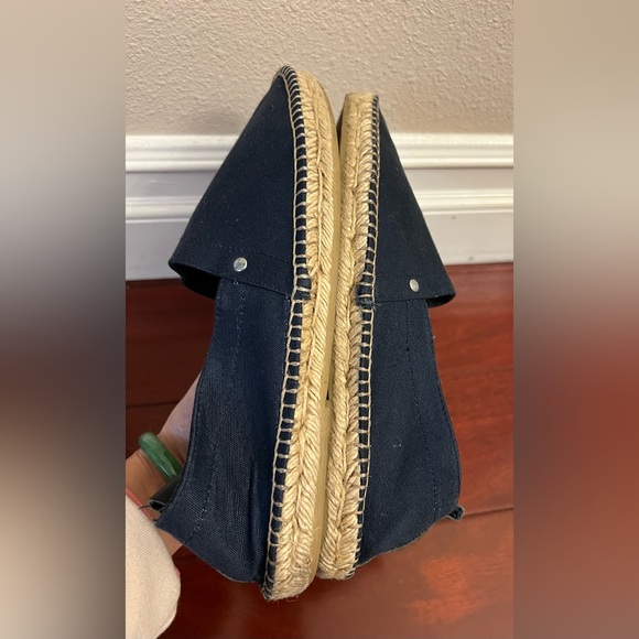 Sandro Espadrilles Women's EU 41 Navy Loafers Shoes Hand-Made Spain - Picture 4 of 7